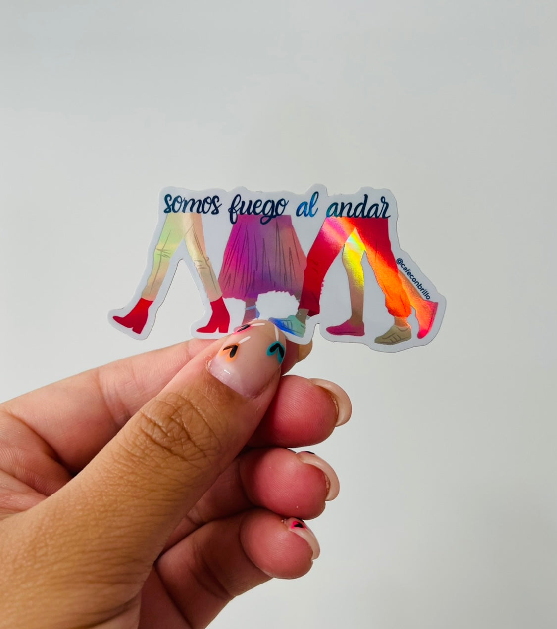 Somos fuego - premium sticker