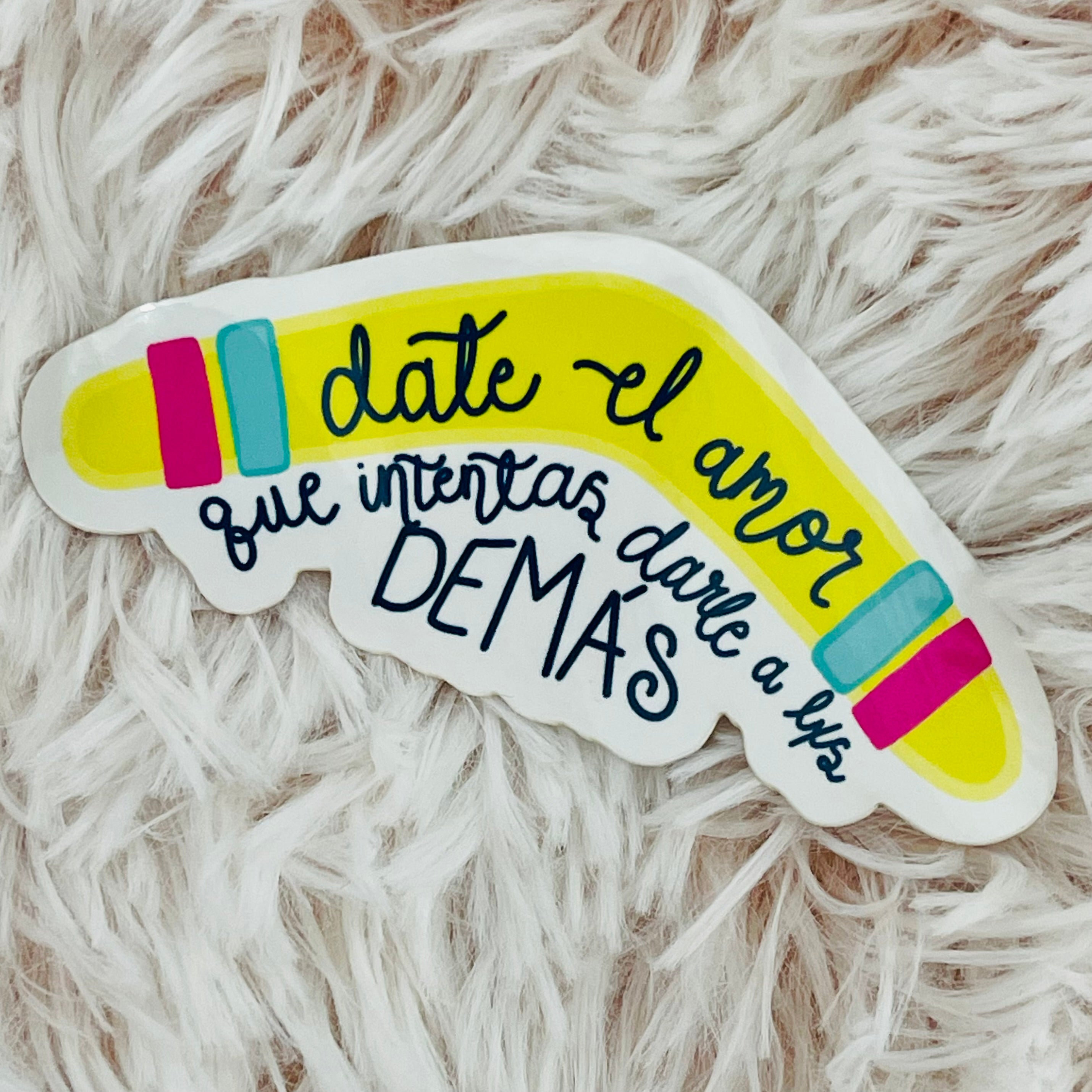 Boomerang Date Amor - premium sticker